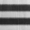 Balkono pertvara, antracito ir baltos spalvos, 75x300cm, HDPE
