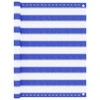 Balkono pertvara, mėlynos ir baltos spalvos, 90x300cm, HDPE