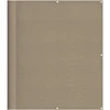 Balkono pertvara, taupe, 120x700cm, 100% oksfordo poliesteris