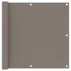 Balkono pertvara, taupe spalvos, 90x300cm, oksfordo audinys