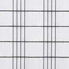 Balkono pertvaros, 10vnt., baltos, 255x19cm, poliratanas