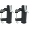 Balkono skėčio spaustukai, 2vnt., 25–38mm, plienas