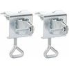 Balkono skėčio spaustukai, 2vnt., 32mm, galvanizuotas plienas