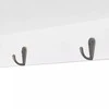 Sieninė spintelė-eksponavimo lentyna, baltos spalvos, MDF