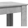 Baro stalas, betono pilkas, 51x50x103,5cm, apdirbta mediena