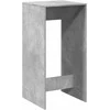 Baro stalas, betono pilkas, 51x50x103,5cm, apdirbta mediena