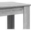 Baro stalas, pilkas ąžuolo, 102x50x103,5cm, apdirbta mediena