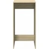 Baro stalas, sonoma ąžuolo, 51x50x103,5cm, apdirbta mediena