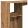 Baro stalas su lentyna, artisano, 124x46x103,5cm, mediena