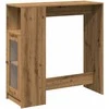 Baro stalas su lentynomis, artisano, 101x40x103,5cm, mediena