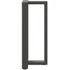 Baro stalo kojos, T formos, 2 vnt., antracito spalvos, 50x35x(90-91) cm, plienas