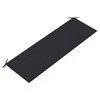 Batavia suoliukas su antracito pagalvėle, 150cm, tikmedis