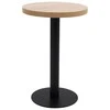 Bistro staliukas, šviesiai rudos spalvos, 50cm, MDF