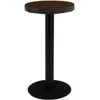 Bistro staliukas, tamsiai rudos spalvos, 40cm, MDF