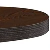 Bistro staliukas, tamsiai rudos spalvos, 40cm, MDF
