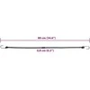 Bungee virvelės su juostelėmis ir kabliukais, 25vnt., 88cm
