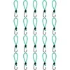 TV staliukas Bungee virvelės su kabliukais, 20vnt., 15cm