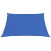 Burė nuo saulės, mėlyna, 5x5m, HDPE, 160g/m², kvadratinė