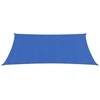 Burė nuo saulės, mėlynos spalvos, 3,5x5m, HDPE, 160g/m²