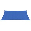 Burė nuo saulės, mėlynos spalvos, 3x4,5m, HDPE, 160g/m²