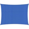 Burė nuo saulės, mėlynos spalvos, 4x5m, HDPE, 160g/m²