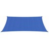 Burė nuo saulės, mėlynos spalvos, 4x6m, HDPE, 160g/m²