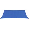 Burė nuo saulės, mėlynos spalvos, 4x7m, HDPE, 160g/m²