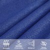 Burė nuo saulės, mėlynos spalvos, 5x6m, HDPE, 160g/m²