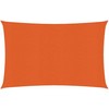 Burė nuo saulės, oranžinės spalvos, 3x4m, HDPE, 160g/m²