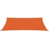 Burė nuo saulės, oranžinės spalvos, 3x6m, HDPE, 160g/m²