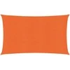 Burė nuo saulės, oranžinės spalvos, 4x7m, HDPE, 160g/m²