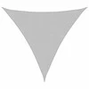 Burė nuo saulės, pilka, 3x3x3m, 100% oksfordo poliesteris