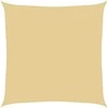 Burė nuo saulės, smėlio, 3,6x3,6m, 100% oksfordo poliesteris