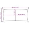 Burė nuo saulės, smėlio, 2x4m, 100% oksfordo poliesteris