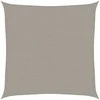Burė nuo saulės, šviesiai siva, 2,5x2,5m, HDPE, 160g/m²