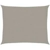 Burė nuo saulės, šviesiai siva, 2,5x3m, HDPE, 160g/m²
