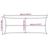 Burė nuo saulės, šviesiai siva, 2x5m, HDPE, 160g/m²