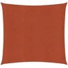 Burė nuo saulės, terakota spalvos, 2,5x2,5m, HDPE, 160g/m²