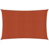 Burė nuo saulės, terakota spalvos, 3,5x5m, HDPE, 160g/m²