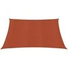 Burė nuo saulės, terakota spalvos, 4,5x4,5m, HDPE, 160g/m²0m