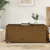 Daiktadėžė, medaus ruda, 110x50x45,5cm, pušies medienos masyvas
