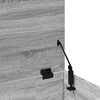 Daiktadėžė, pilka ąžuolo, 100x42x46cm, apdirbta mediena