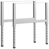 Darbastalio rėmai, 2vnt., pilki, 85x(69-95,5)cm, metalas