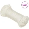 Darbo virvė, baltos spalvos, 3mm, 50m, polipropilenas