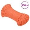 Darbo virvė, oranžinės spalvos, 3mm, 500m, polipropilenas