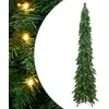 Dirbtinė apšviesta Kalėdų eglutė su 130 LED lempučių, 210cm