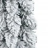 Dirbtinė apšviesta Kalėdų eglutė su 45 LED ir sniegu, 90cm