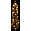 Dirbtinė apšviesta Kalėdų eglutė su 45 LED ir sniegu, 90cm