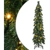Dirbtinė apšviesta Kalėdų eglutė su 60 LED lempučių, 120cm