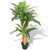 Dirbtinė Dracena su vazonu, 100 cm, žalia